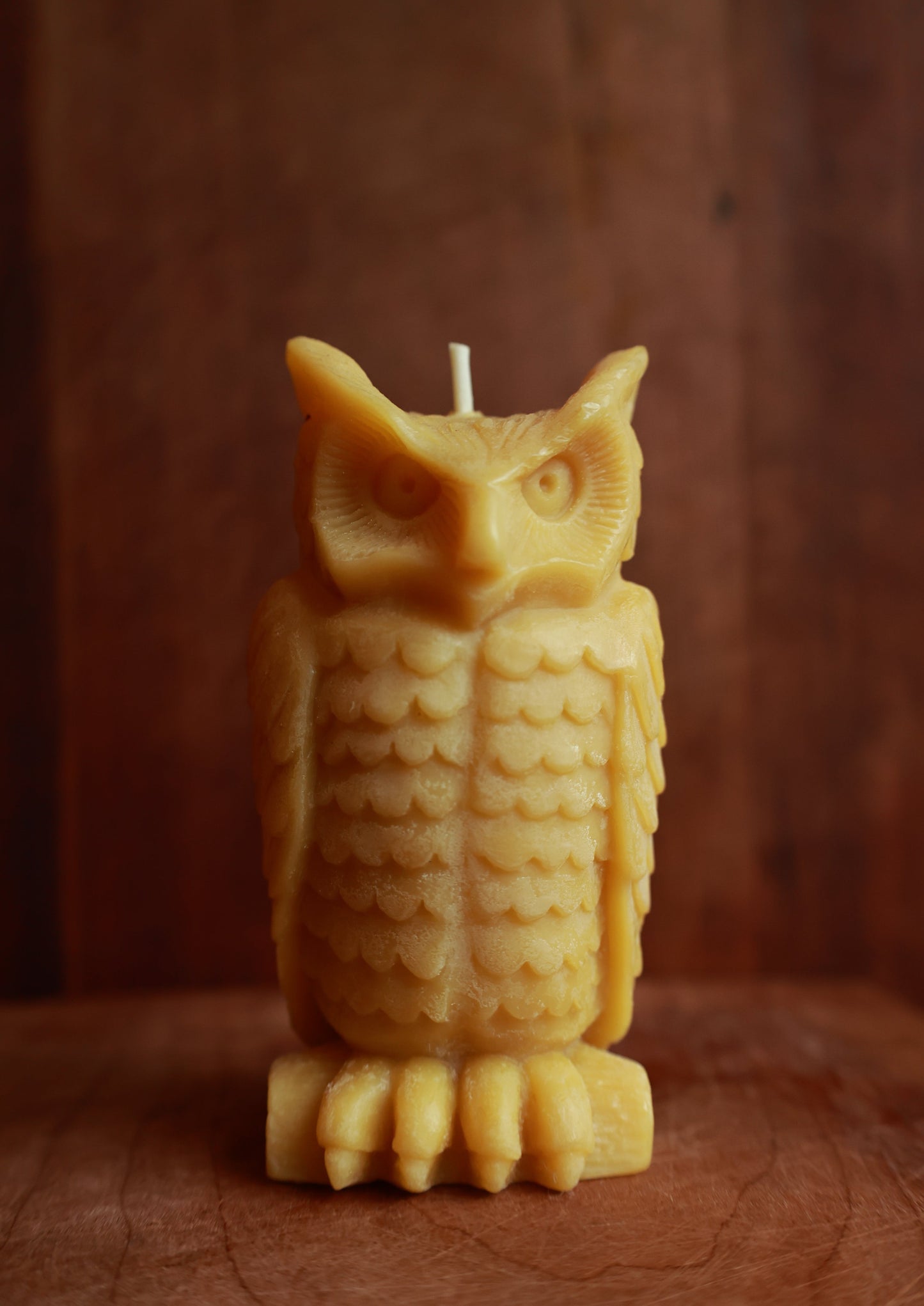 Sunbeam Candles Beeswax Large Owl